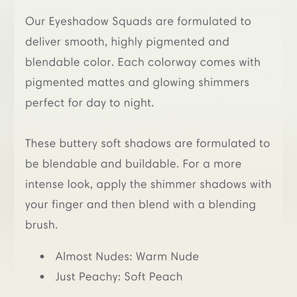 Floss Beauty Eyeshadow Squad in Just Peachy - Picture 5 of 5